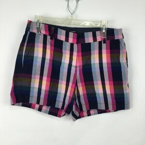 J. Crew Women's Mixed Plaid Classic Chino Shorts 5”‎